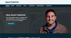 Desktop Screenshot of aaroncaterina.com
